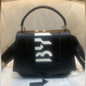 BYREDO Black Leather Handbag limited edition like new